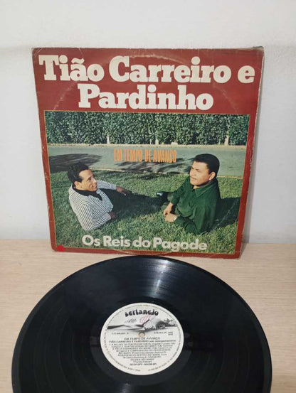 Lp Vinil Tião Carreiro e Pardinho Em Tempo de Avanço