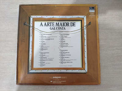 Lp Vinil Gal Costa A arte maior de Duplo