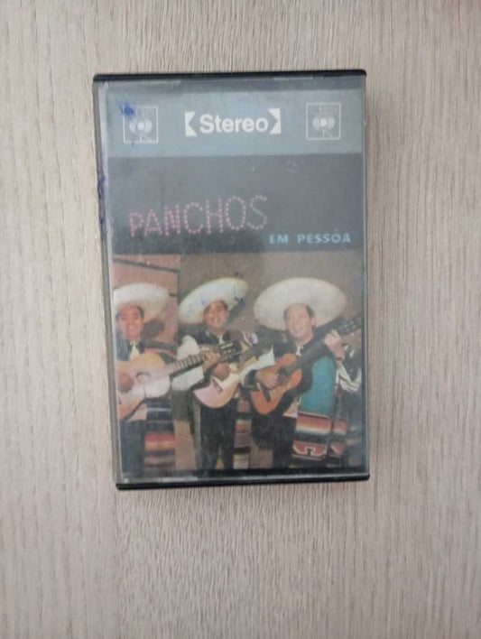 Fita K7 Cassete Los Panchos Em Pessoa