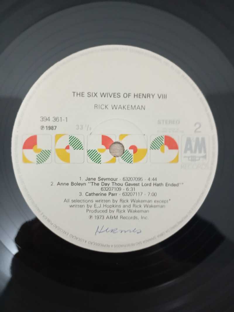 Lp Vinil Rick Wakeman The Six Wives Of Henry VIII