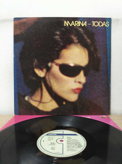 Lp Vinil Marina Lima Todas Com Encarte