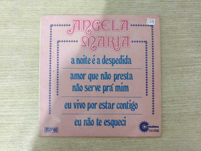 Compacto Vinil Ângela Maria A Noite É A Despedida