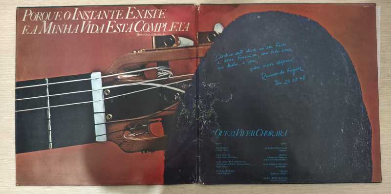 Lp Vinil Raimundo Fagner Eu Canto / Quem Viver Chorará