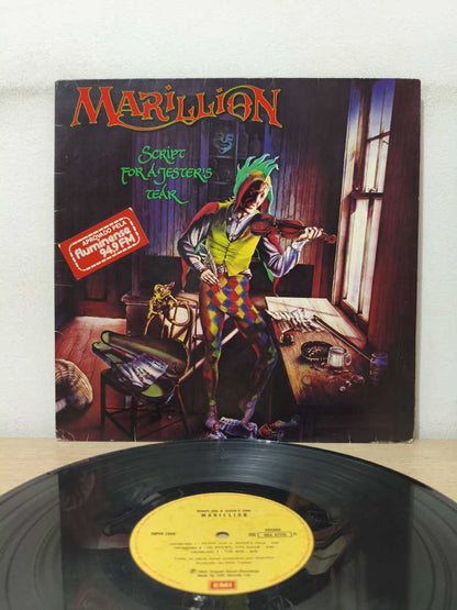 Lp Vinil Marillion Script For A Jester's Tear Capa Dupla