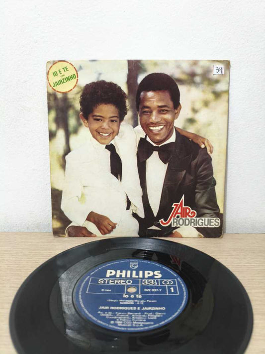 Compacto Vinil Jair Rodrigues & Jairzinho Io e Te