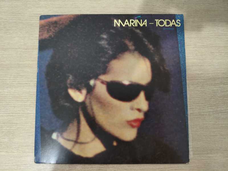 Lp Vinil Marina Lima Todas Com Encarte