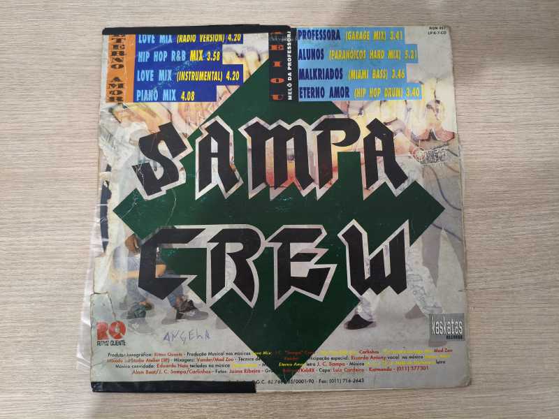 Lp Vinil Sampa Crew Eterno Amor