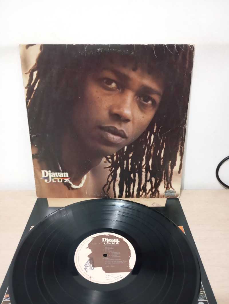 Disco Vinil Luz Djavan Com Encarte