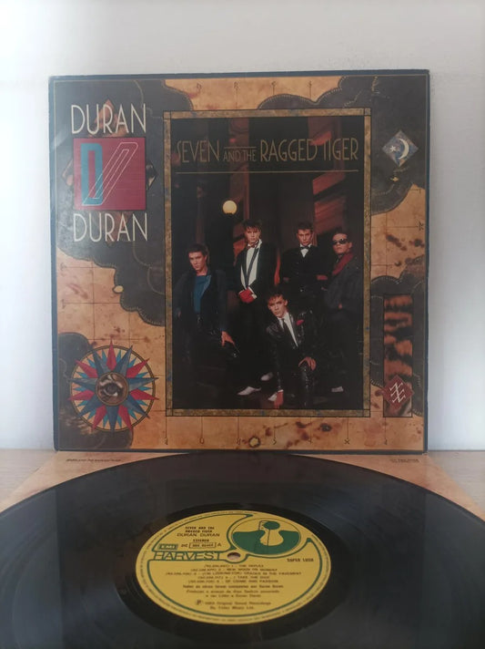 Lp Vinil Duran Duran Seven And The Ragged Tiger Com Encarte