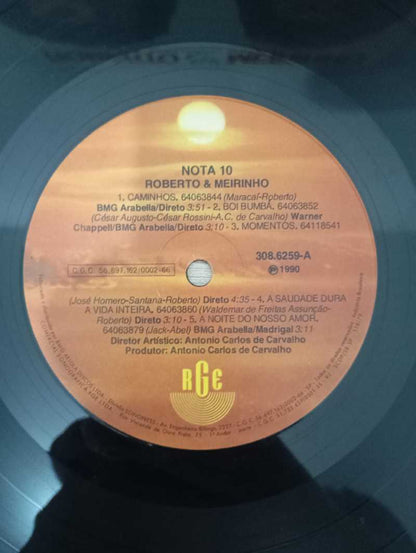 Lp Vinil Roberto e Meirinho Jovem Guarda Sertaneja