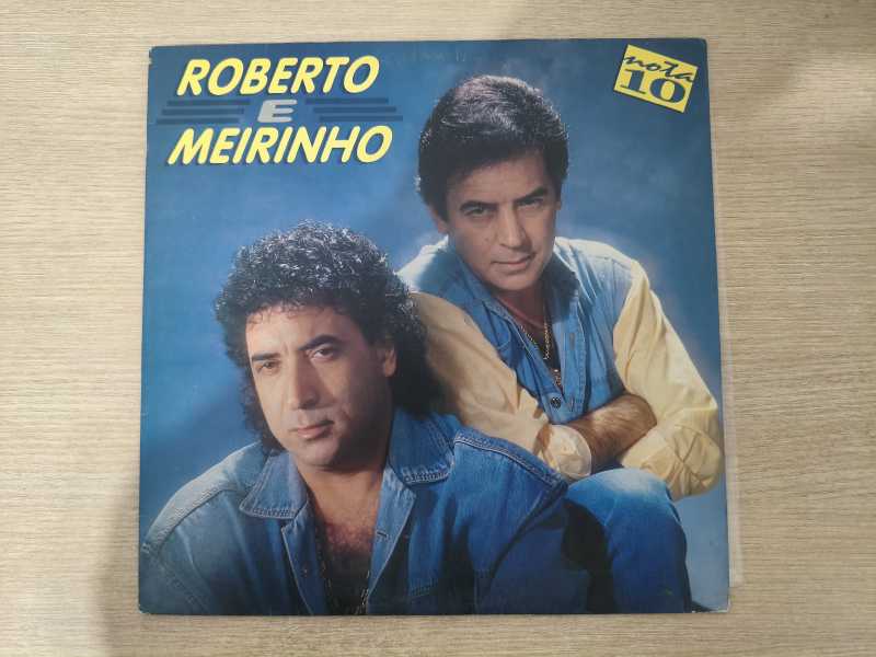 Lp Vinil Roberto E Meirinho Nota 10 Com Encarte