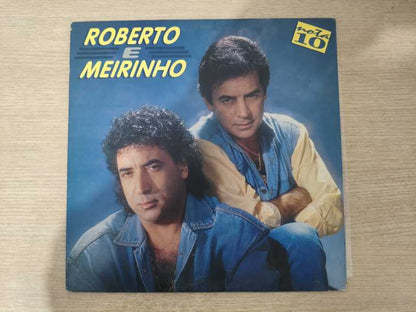 Lp Vinil Roberto E Meirinho Nota 10 Com Encarte