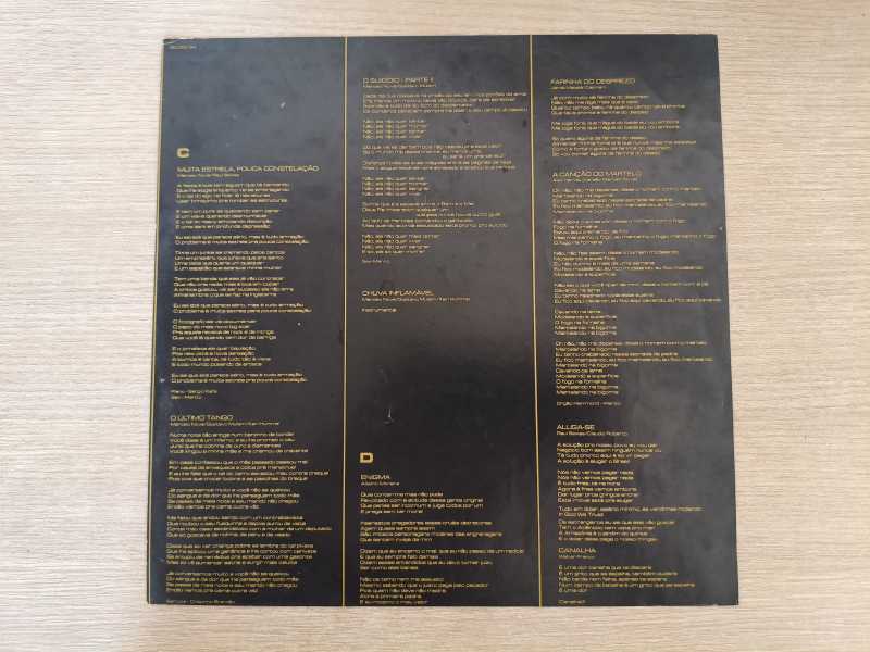 Lp Vinil Camisa De Vênus Duplo Sentido Duplo Com Encarte