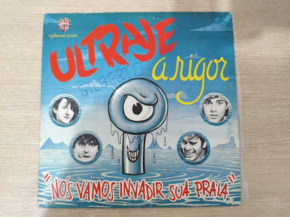 Lp Vinil Ultraje A Rigor Nós Vamos Invadir Praia C/ Encarte