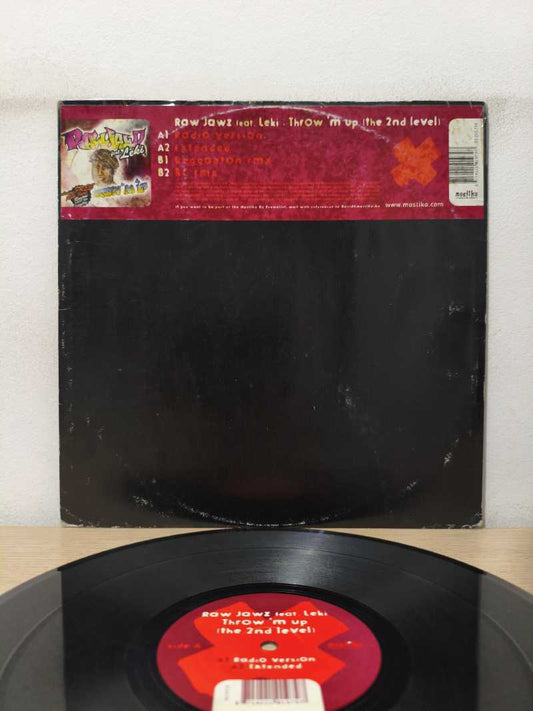 Lp Vinil Raw Jawz Throw 'm Up (The 2nd Level) Importado