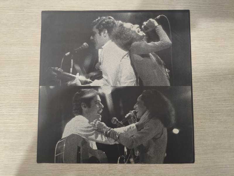 Lp Vinil Chico Buarque & Maria Bethânia Ao Vivo Com Encarte