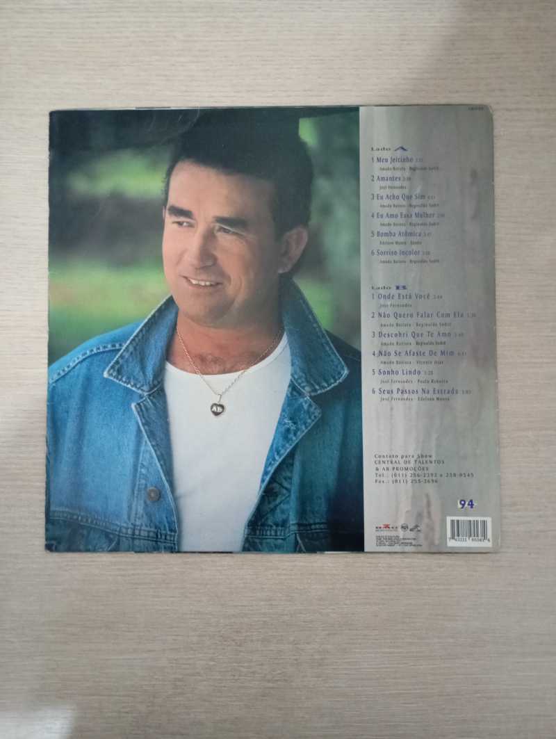 Lp Vinil Amado Batista 94 Com Encarte