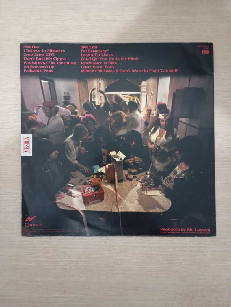Lp Vinil Ramones Brain Drain Com Encarte