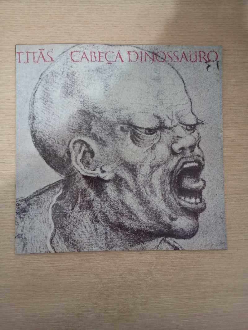 Lp Vinil Titãs Cabeça Dinossauro Capa Dupla