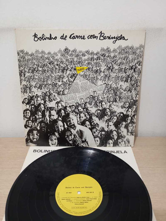 Lp Vinil Bolinho De Carne Com Berinjela Tudo Com Encarte