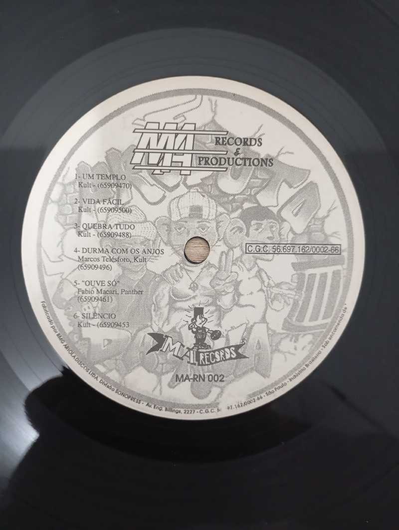 Lp Vinil Produto Da Rua Quebra Tudo
