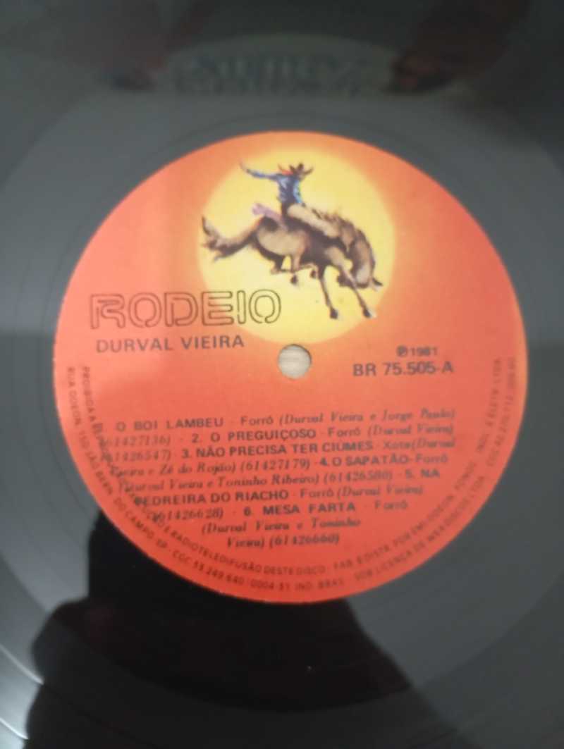 Lp Vinil Durval Vieira O Sapatão
