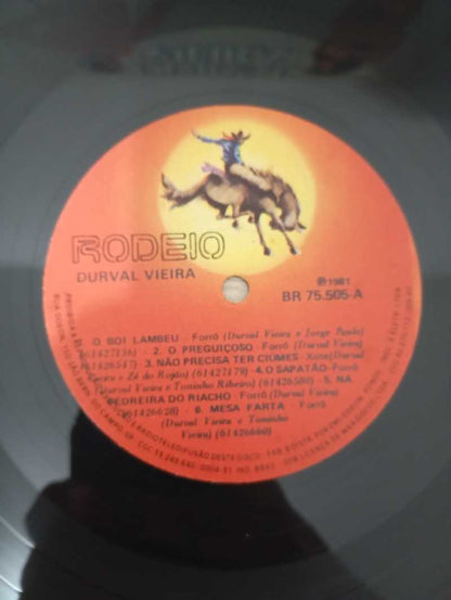 Lp Vinil Durval Vieira O Sapatão