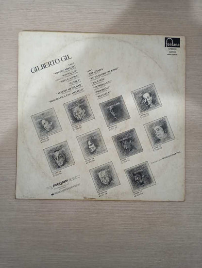 Lp Vinil Gilberto Gil A Voz De Gilberto Gil
