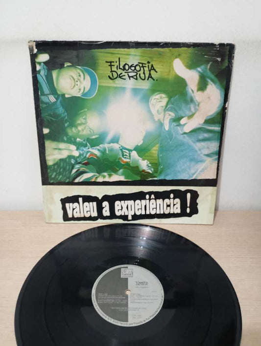 Lp Vinil Filosofia De Rua Valeu A Experiência