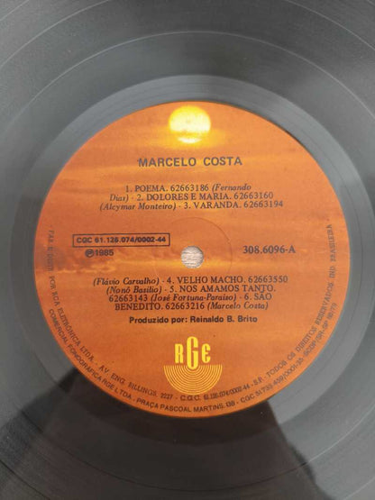 Lp Vinil Marcelo Costa 1985