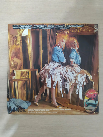 Lp Vinil Cyndi Lauper True Colors Com Encarte