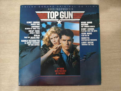 Lp Vinil Top Gun Ases Indomáveis Com Encarte