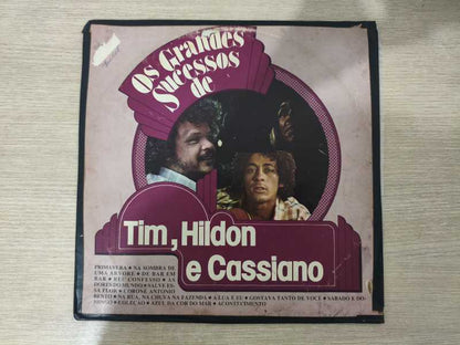 Lp Vinil Tim Maia, Hildon e Cassiano Os Grandes Sucessos de