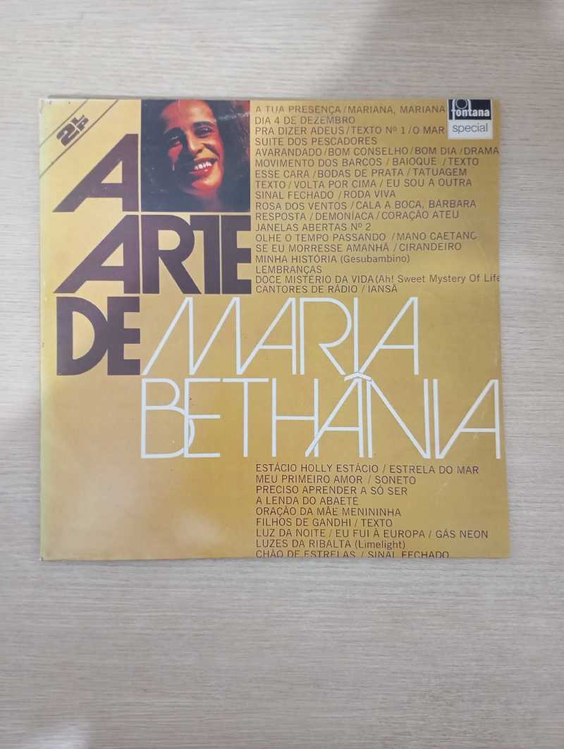 Lp Vinil Maria Bethânia A Arte De Maria Bethânia Duplo