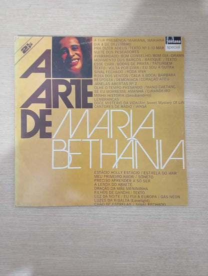 Lp Vinil Maria Bethânia A Arte De Maria Bethânia Duplo