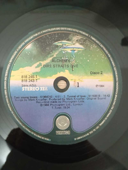 Lp Vinil Dire Straits Alchemy - Dire Straits Live Duplo