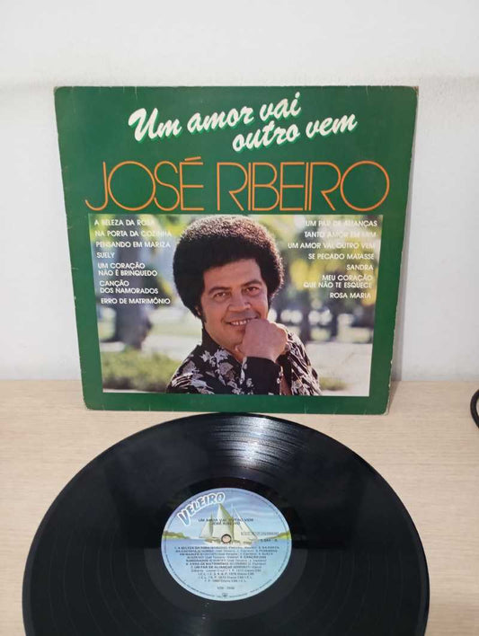 Lp Vinil José Ribeiro Um Amor Vai, Outro Vem