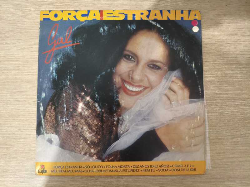 Lp Vinil Gal Costa Força Estranha