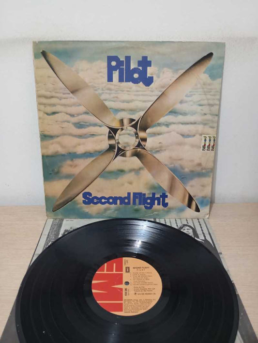 Lp Vinil Pilot Second Flight Com Encarte