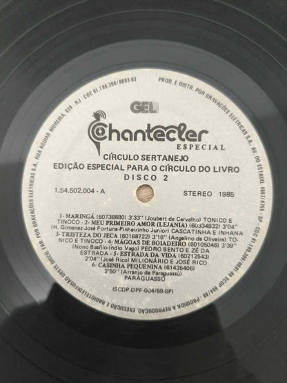 Lp Vinil Círculo Sertanejo Duplo