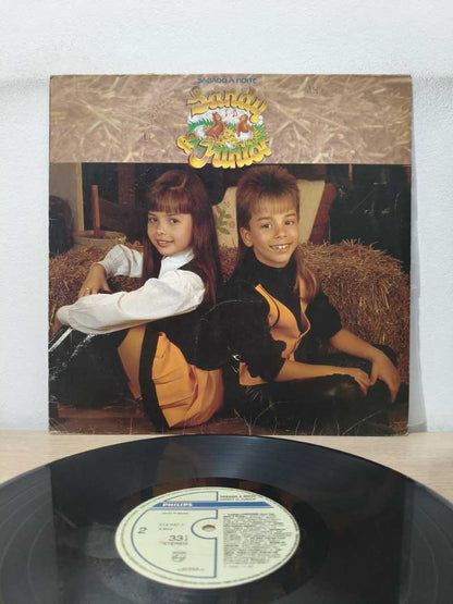 Lp Vinil Sandy & Junior Sábado à Noite