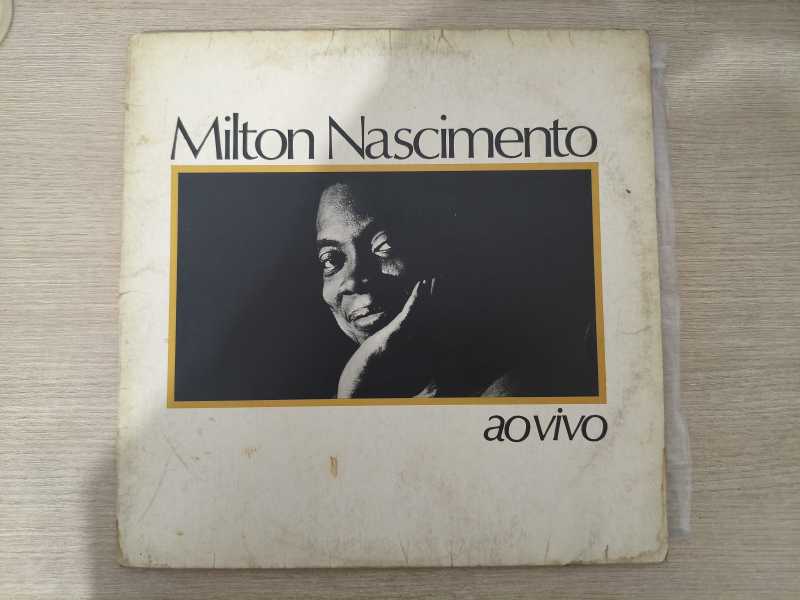 Lp Vinil Milton Nascimento Ao Vivo Capa Dupla