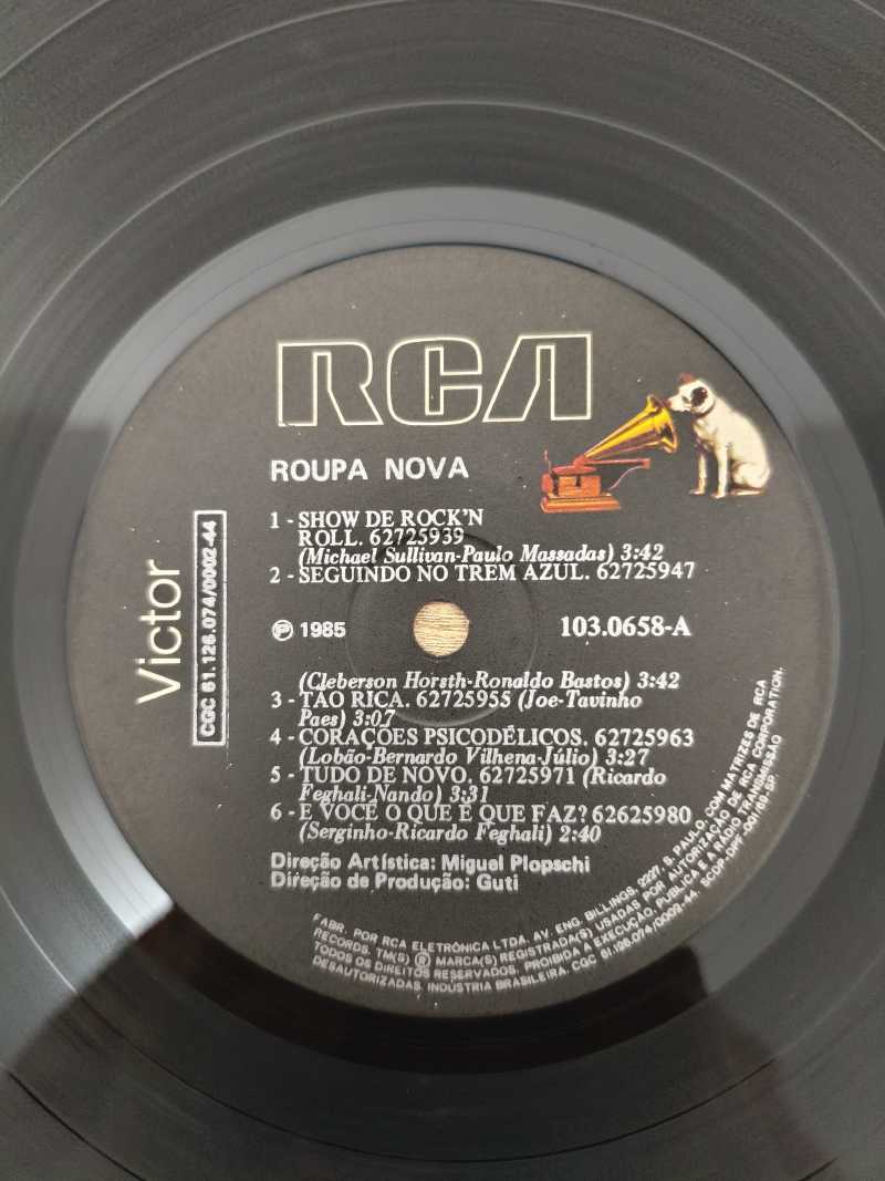 Lp Vinil Roupa Nova 1985