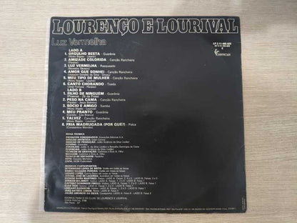 Lp Vinil Lourenço & Lourival Luz Vermelha