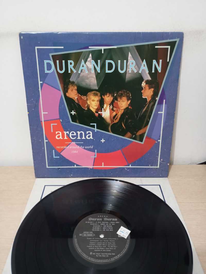 Lp Vinil Duran Duran Arena Capa Dupla Com Encarte
