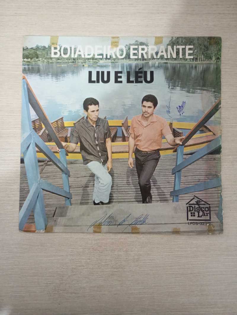 Lp Vinil Liu e Léu Boiadeiro Errante