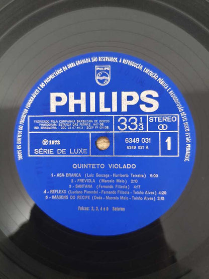 Lp Vinil Quinteto Violado 1972