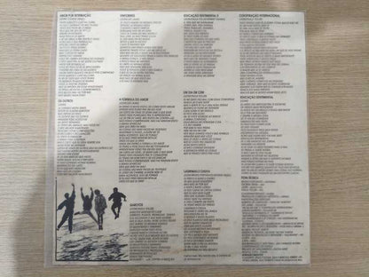 Lp Vinil Kid Abelha Educação Sentimental Com Encarte