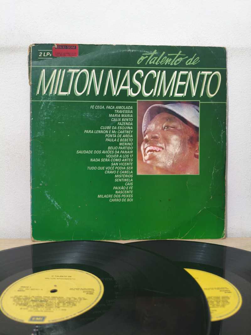 Lp Vinil Milton Nascimento O Talento de Duplo