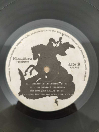 Lp Vinil Racionais MC's Sobrevivendo No Inferno Duplo